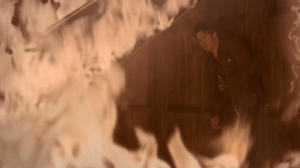 Résumé de l’épisode 20 saison 5  What Lies Beneath Damon flamme